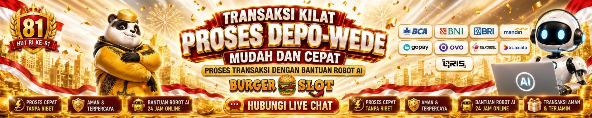 Proses Depo WD Tercepat BurgerSlot